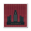 Atlanta Art Deco Fridge Magnet
