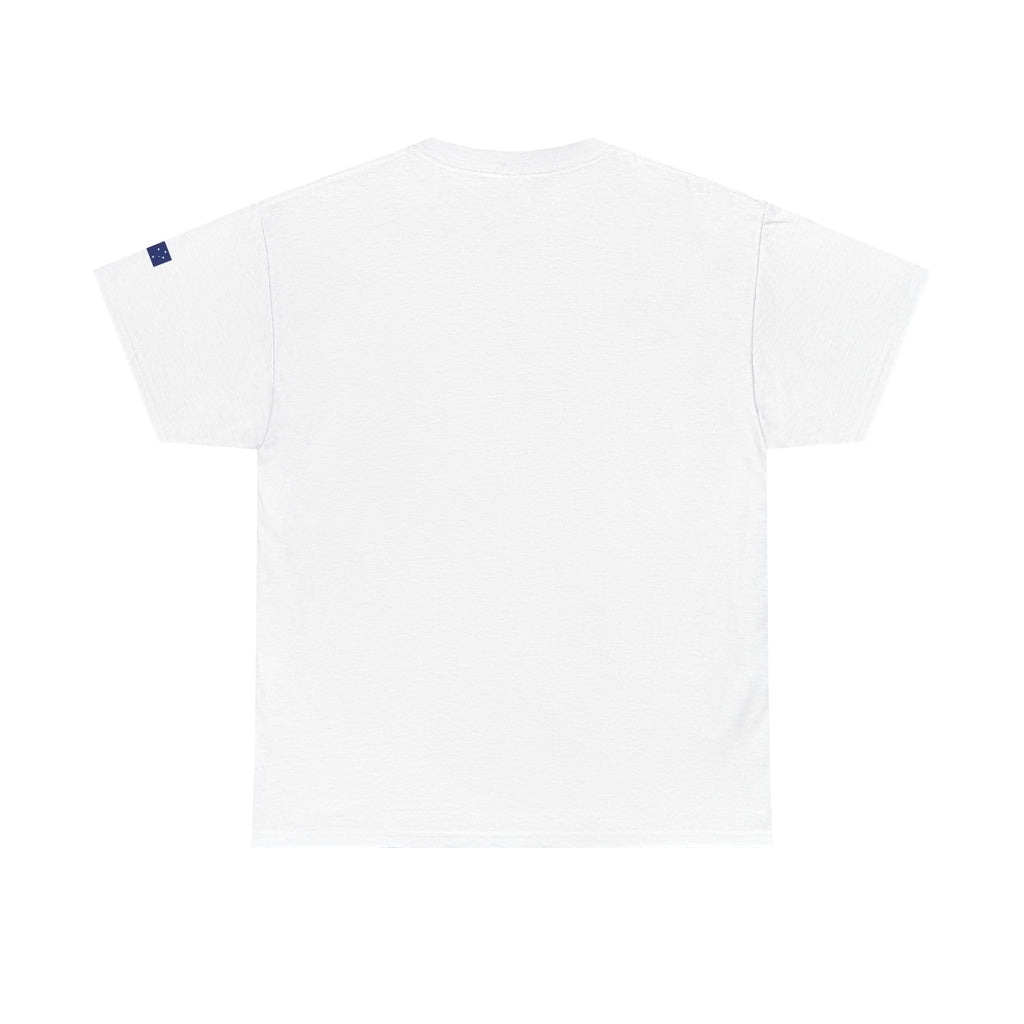Australia Minimalist Tee — Small Center Text "AUSTRALIA"