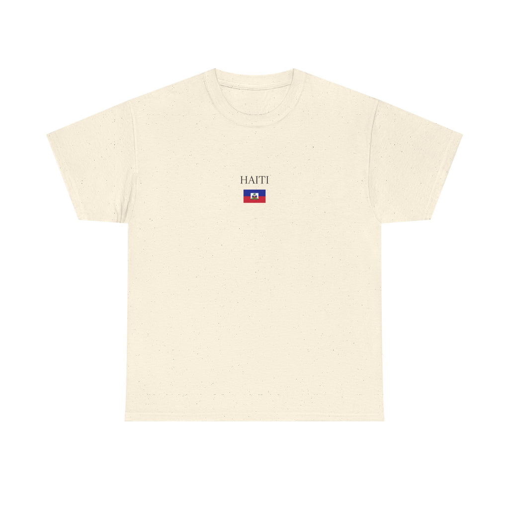 Haiti Flag Tee — Minimalist Haitian Pride T-Shirt