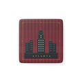 Atlanta Art Deco Porcelain Magnet