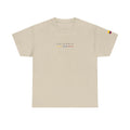 Colombia Minimalist Flag Tee — Small Text & Sleeve Flag T-Shirt