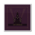 Los Angeles Art Deco Fridge Magnet