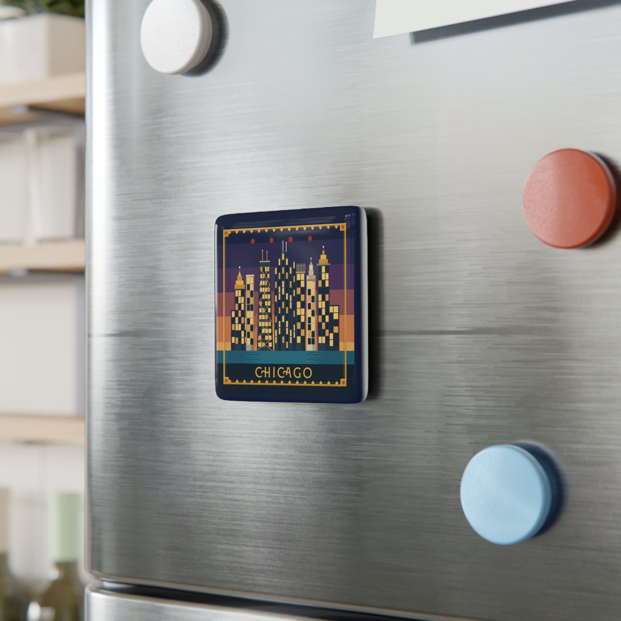 Chicago Art Deco Magnet