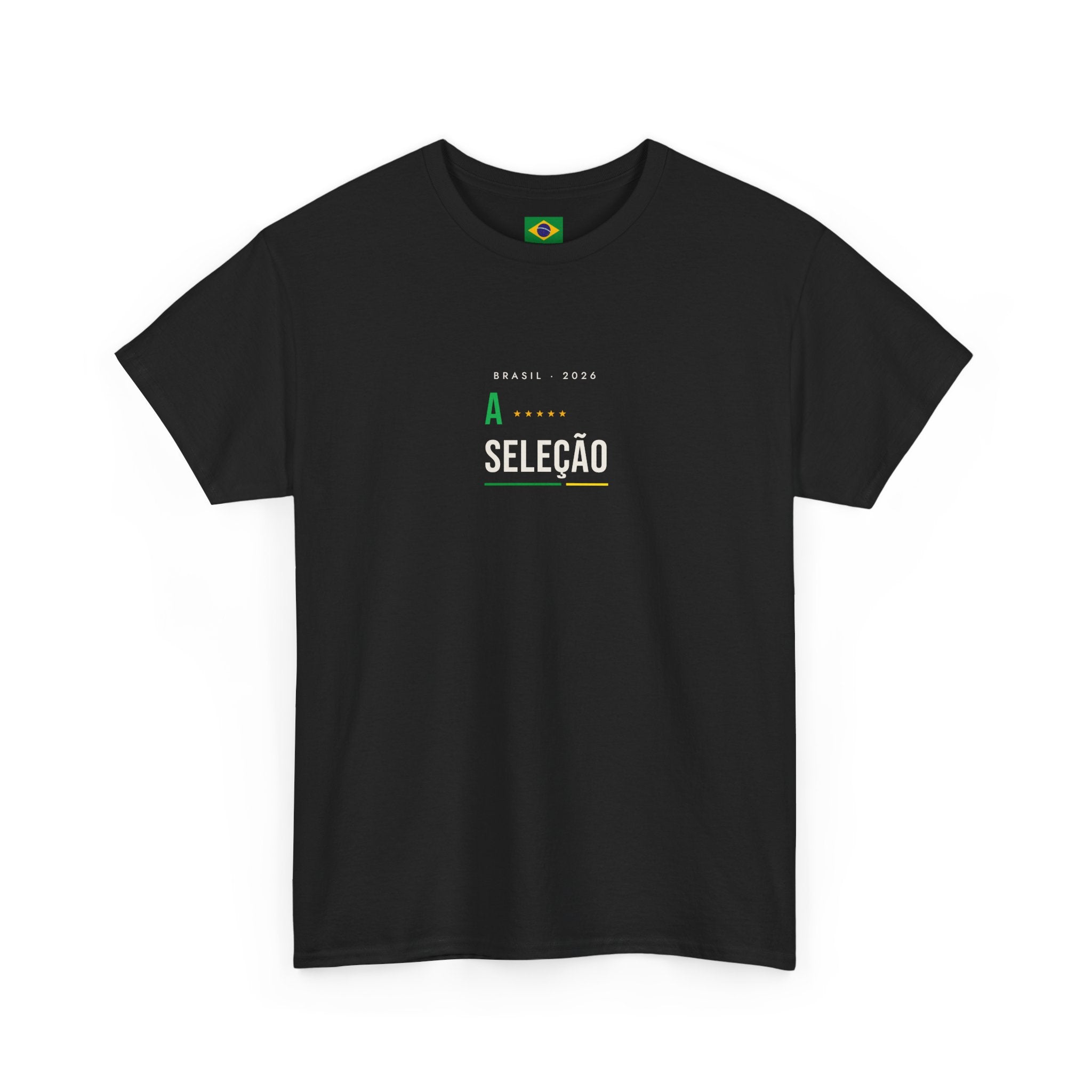 Brazil Soccer T-Shirt — A Seleção Minimalist Football Fan Tee