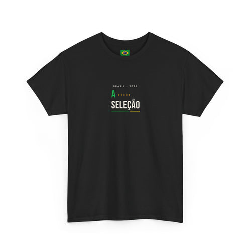 Brazil Soccer T-Shirt — A Seleção Minimalist Football Fan Tee